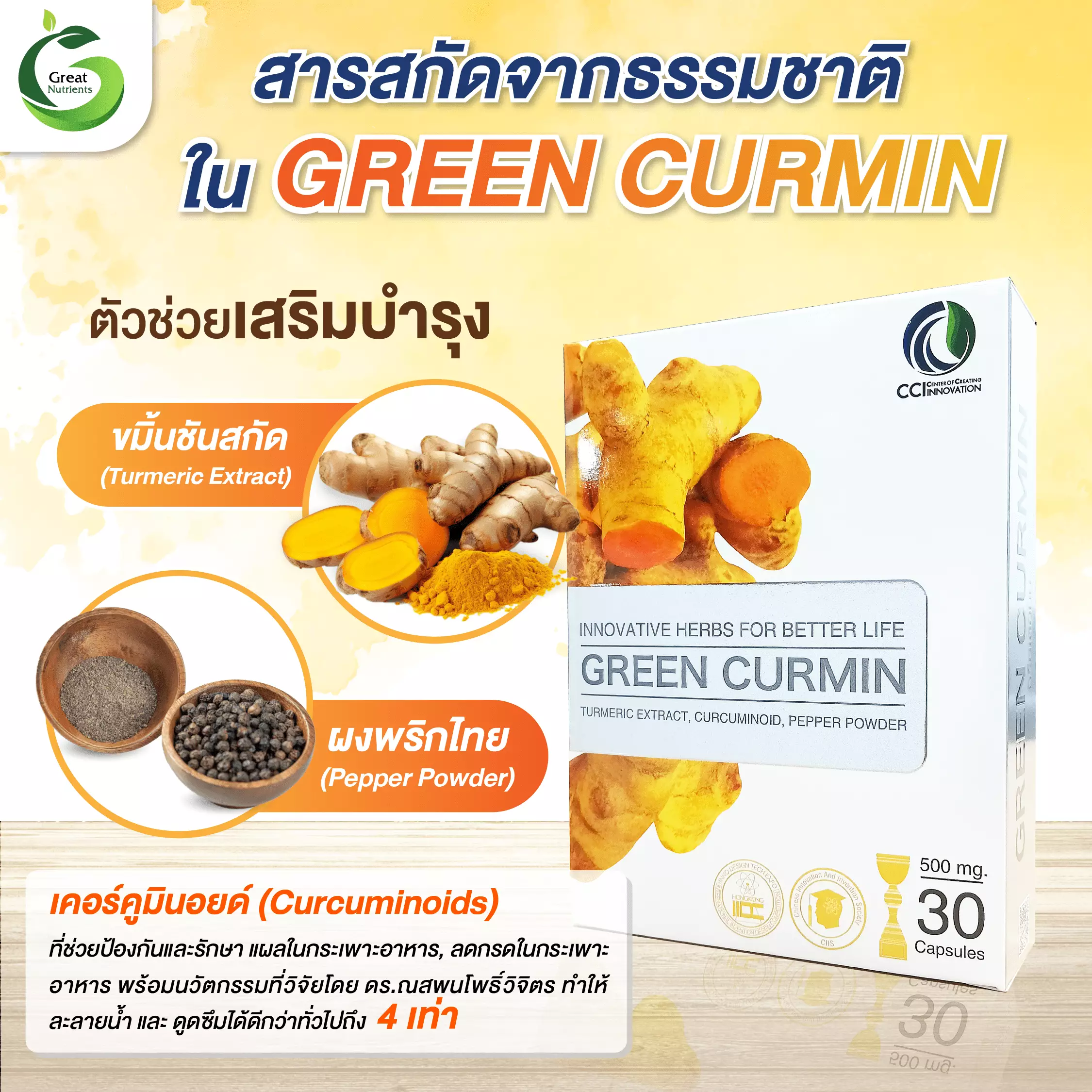 กรีน เคอมิน - Green curmin